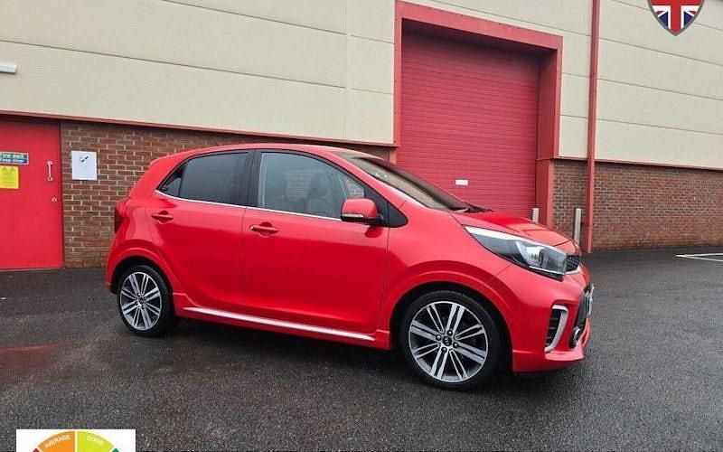 Used Kia Picanto GT-Line 67 HP (49 kW) 2018 Red Hatchback