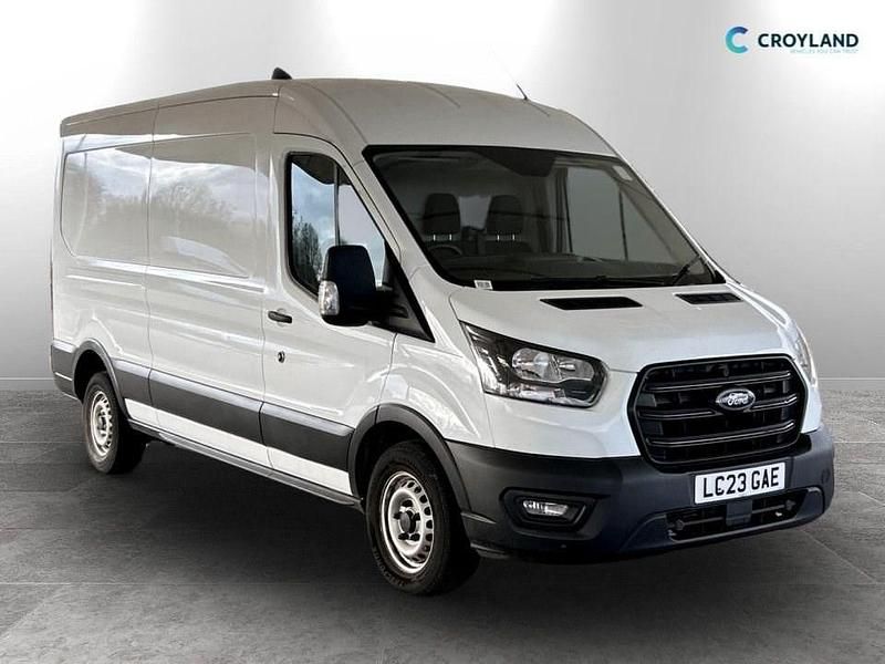 Used Ford Transit 130 HP (95 kW) 2023 White Van
