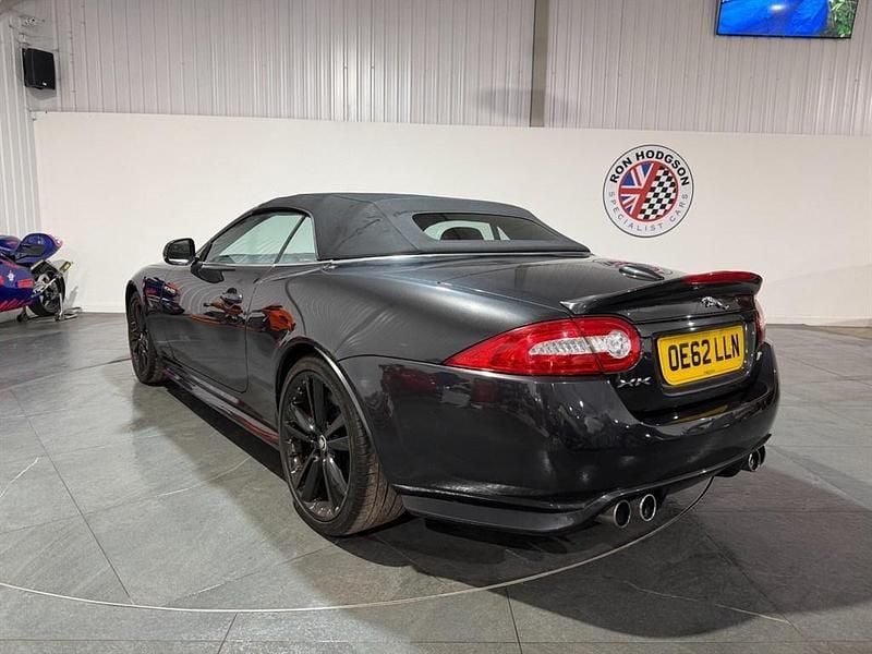 Used Jaguar XKR 510 HP (375 kW) 2012 Stratus grey Cabriolet