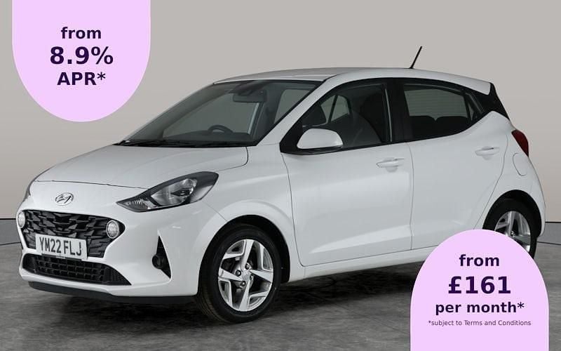 White Used 2022 Hyundai i10 SE Hatchback | £12,186 (Fair price) - Image 1/3