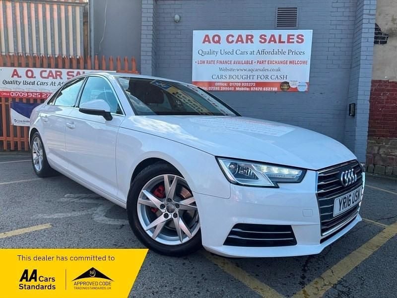 Used Audi A4 2016 White Sedan