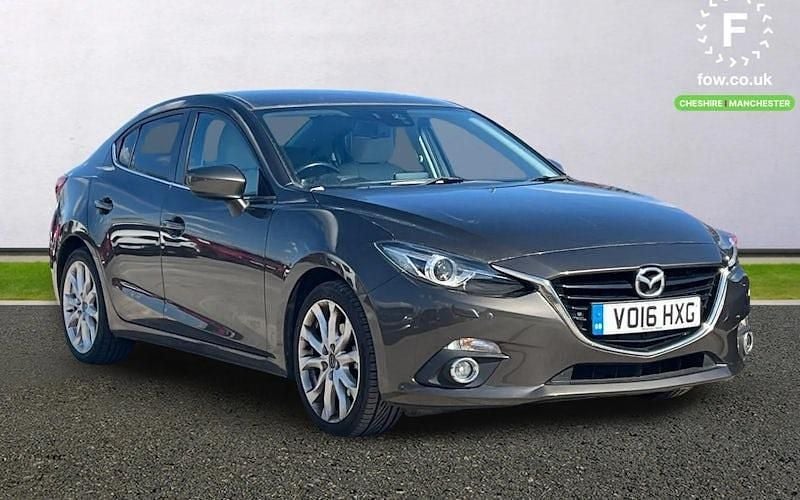 Begagnad Mazda 3 Inclusive 120 HK (88 kW) 2016 Grå Sedan