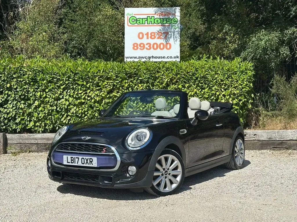 Used Mini Cooper S Cabriolet 2017 Black Cabriolet
