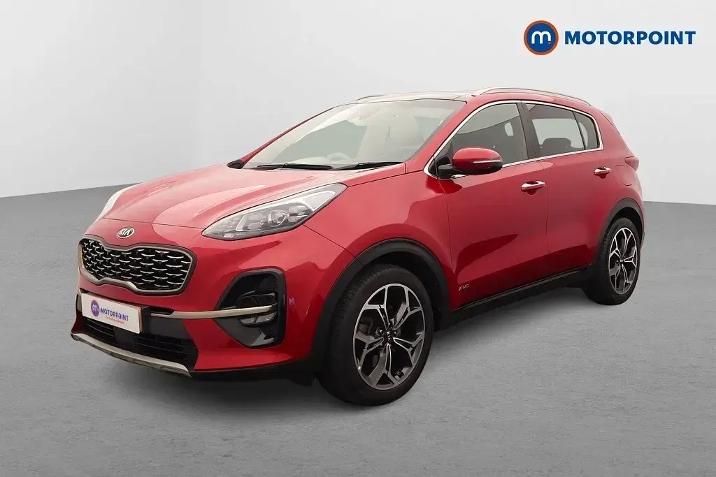 Used Kia Sportage GT-Line S 136 HP (100 kW) 2021 Red SUV