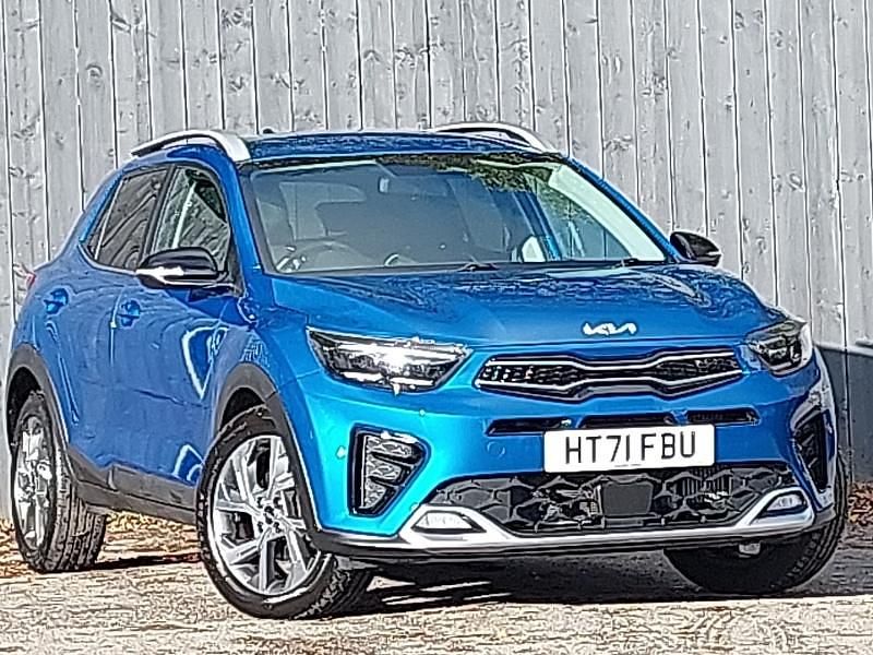 Blue Used 2022 Kia Stonic GT-Line SUV | £14,498 (Fair price) - Image 1/4