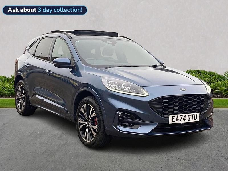 Blue Used 2024 Ford Kuga ST-Line X SUV | £27,500 (Expensive) - Image 1/4