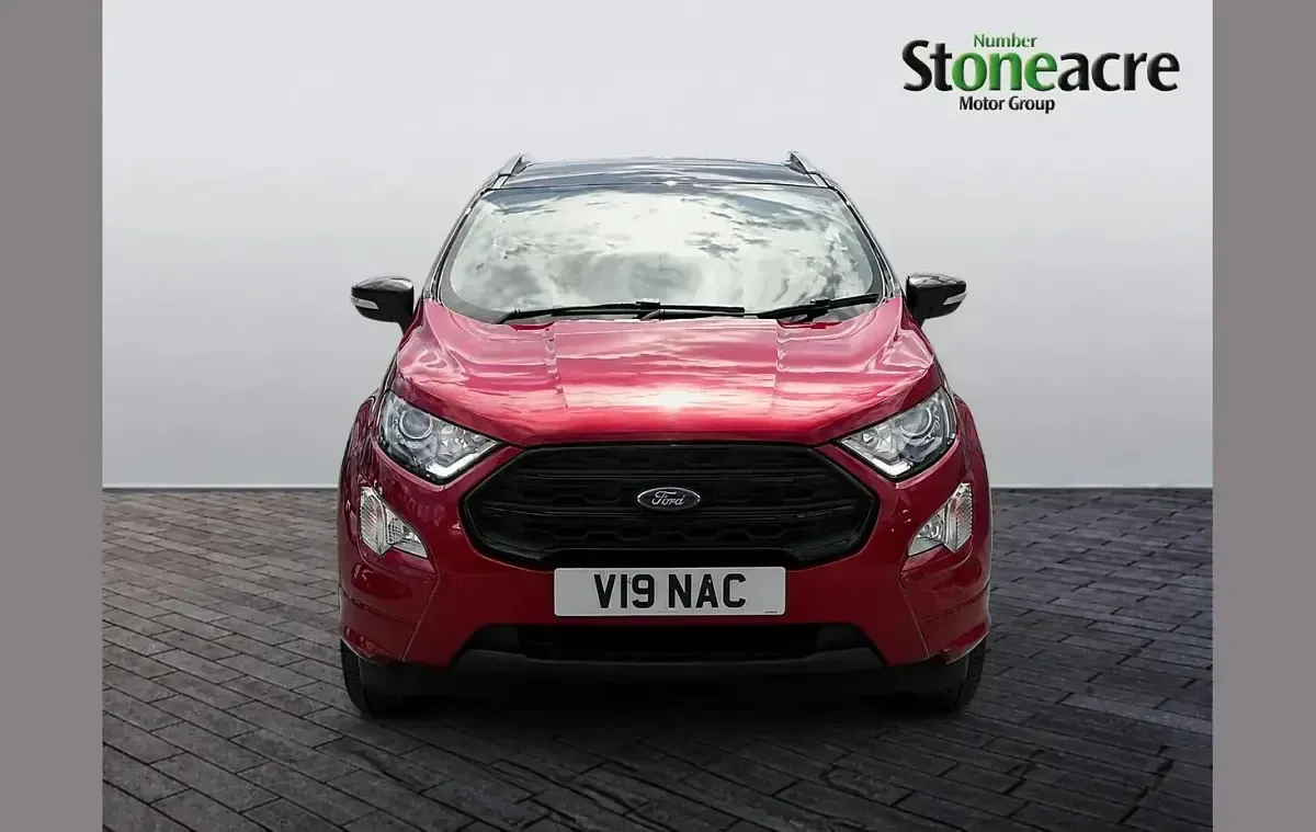 Used Ford Ecosport ST-Line 125 HP (91 kW) 2019 Red SUV