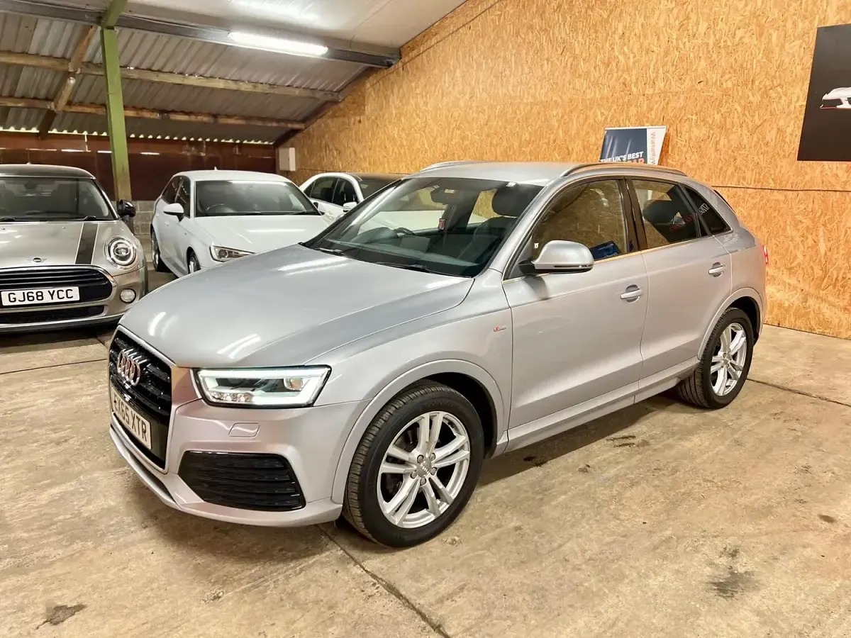 Used Audi Q3 S-Line 150 HP (110 kW) 2015 Silver SUV