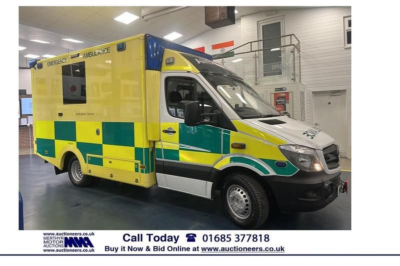 Yellow Used 2015 Mercedes Sprinter Van | £6,860 - Image 1/4