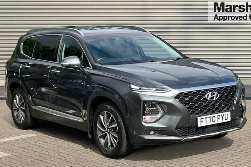 Green Used 2020 Hyundai Santa Fe Premium SUV | £24,291 (Fair price) - Image 1/4