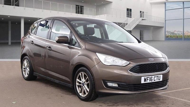 Begagnad Ford C-MAX Zetec 120 HK (88 kW) 2016 Brun Minibuss