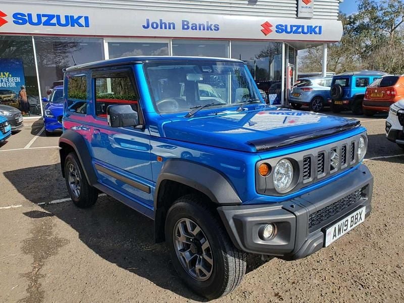 Used Suzuki Jimny SZ5 102 HP (75 kW) 2019 Blue SUV