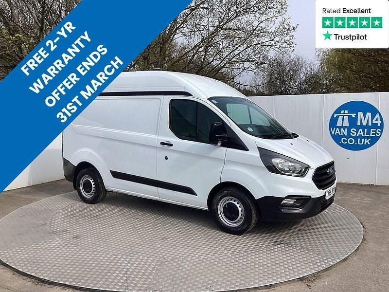 Used Ford Transit Custom 105 HP (77 kW) 2020 White Van