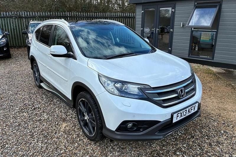 Used Honda CR-V EX 2013 White SUV