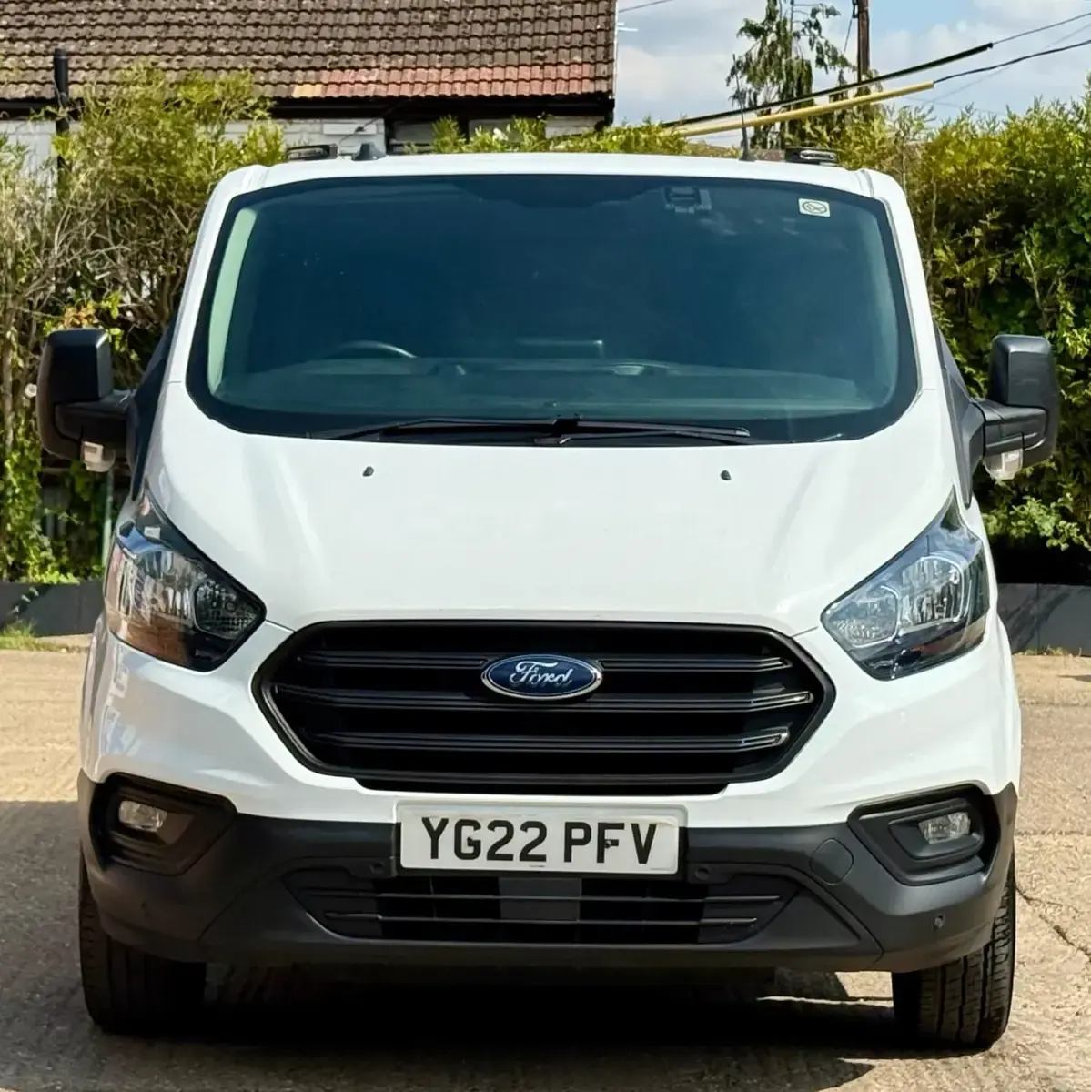 Used Ford Transit Custom S 105 HP (77 kW) 2022 White Van