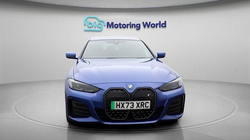 Used BMW i4 M Sport 250 kW (340 HP) 2023 Blue Sedan