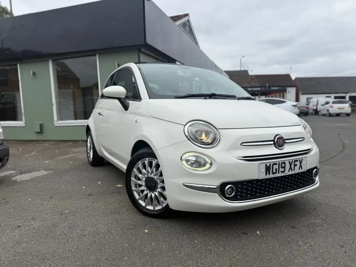 Occasion Fiat 500 Lounge 69 ch (50 kW) 2019 Blanc Citadine
