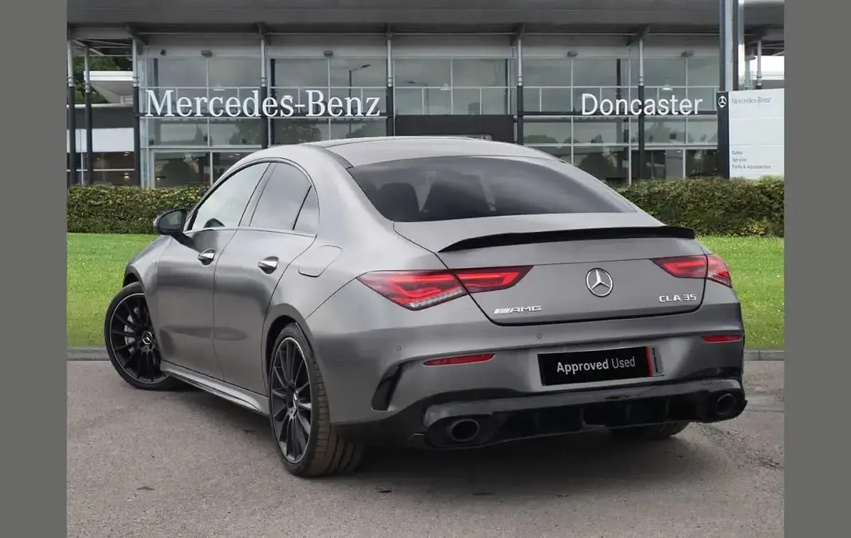 Used Mercedes CLA35 AMG Premium Plus 301 HP (221 kW) 2021 Grey Coupe
