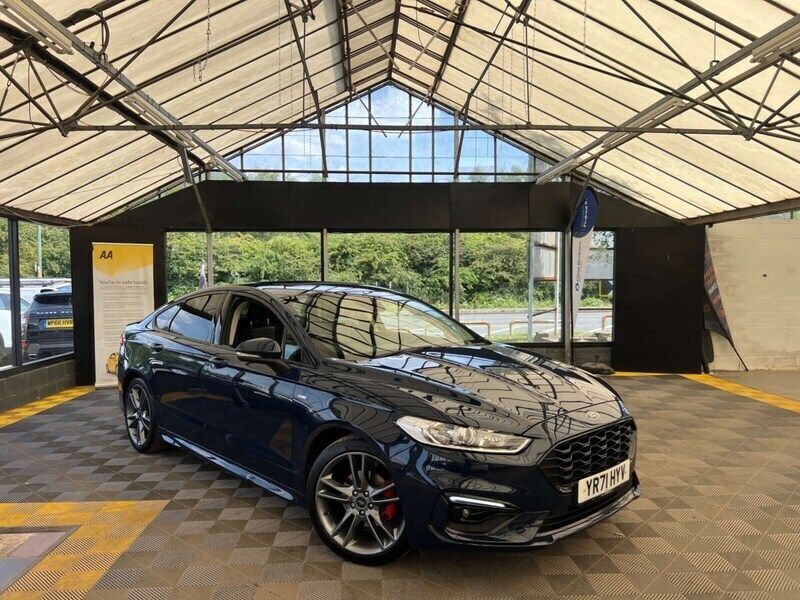 Blue Used 2021 Ford Mondeo ST-Line Sedan | £12,292 (Good price) - Image 1/4