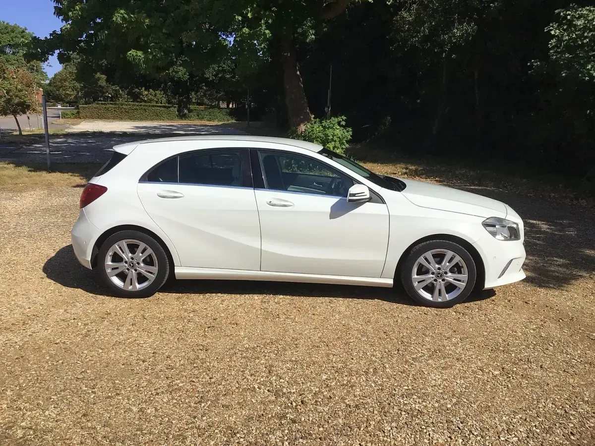 Used Mercedes A180 Executive 2017 White Hatchback