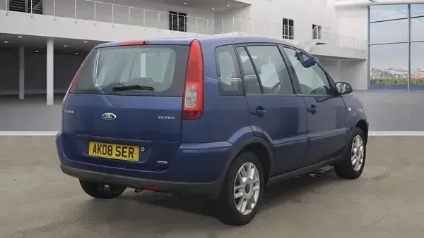 Used Ford Fusion Zetec 68 HP (50 kW) 2008 Blue Hatchback