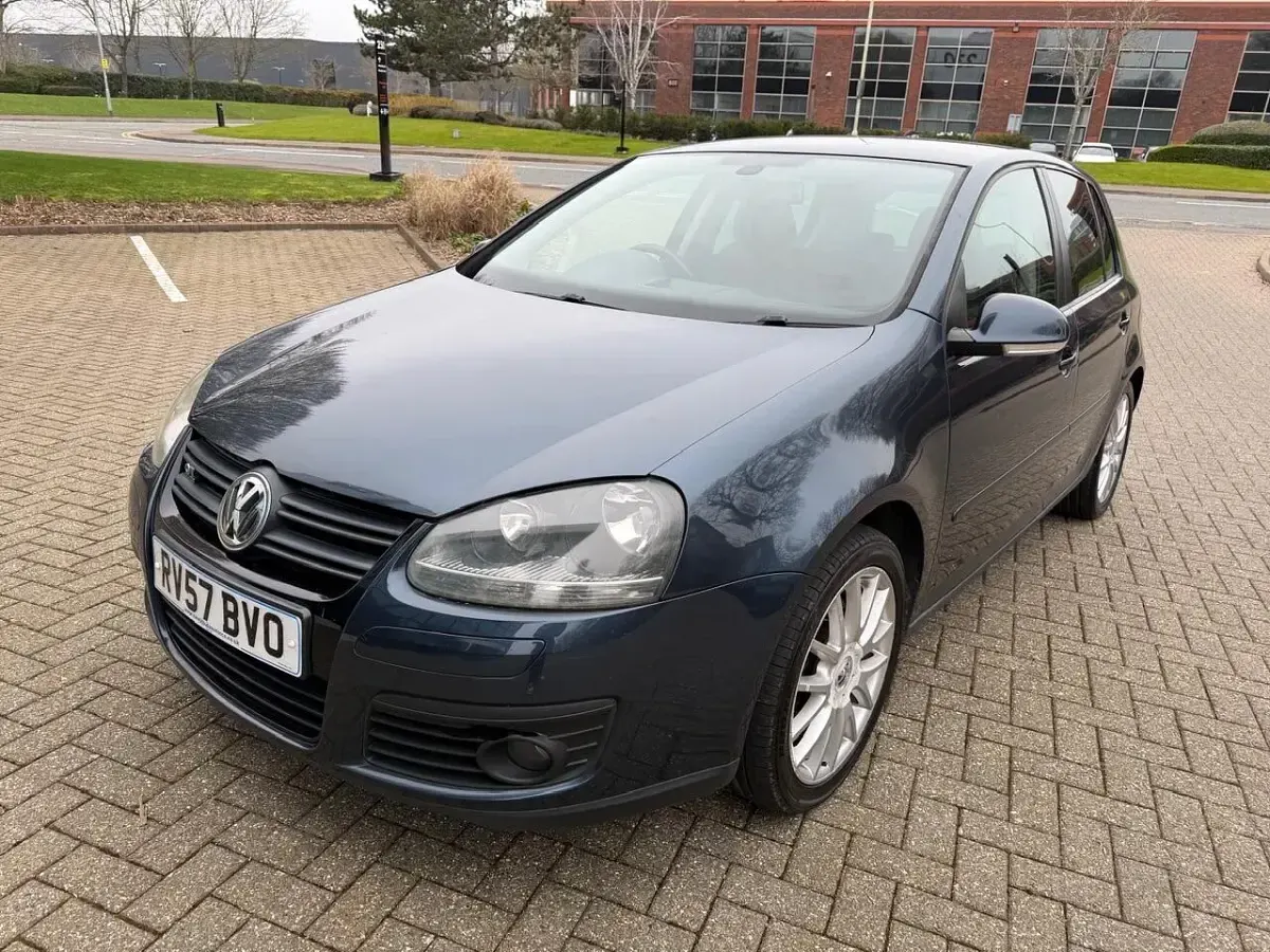 Used VW Golf V GT 2007 Blue Hatchback