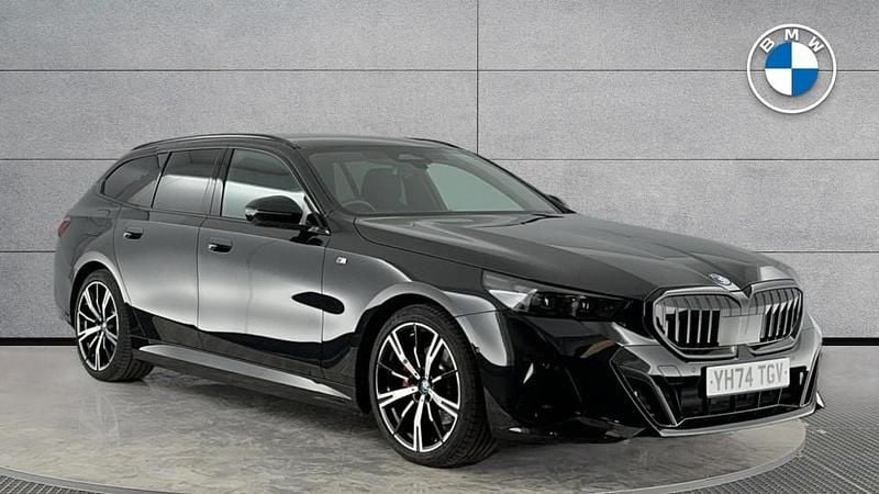 Black Used 2024 BMW 530e M Sport Estate | £45,440 (Fair price) - Image 1/4