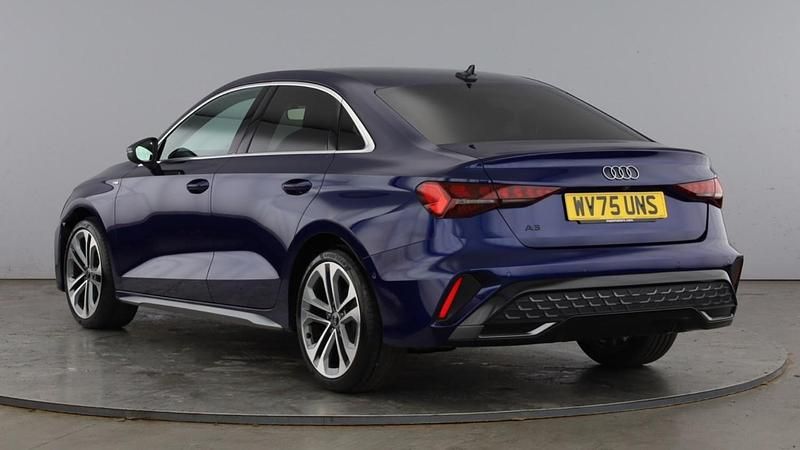 Used Audi A3 S-Line 147 HP (108 kW) 2025 Blue Sedan