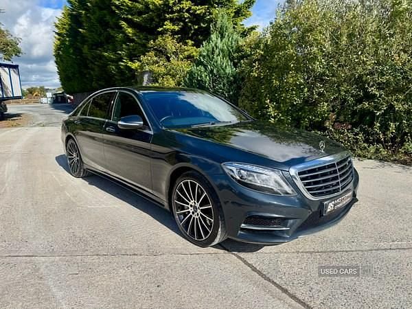 Blue Used 2016 Mercedes S350 AMG line Sedan | £16,995 (Fair price) - Image 1/4