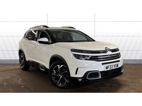 White Used 2022 Citroën C5 Aircross PureTech SUV | £16,205 (Fair price) - Image 1/4