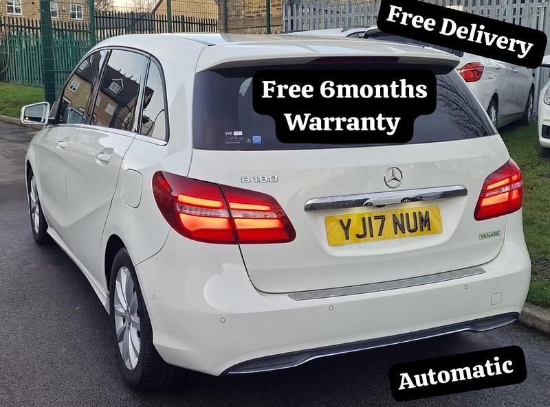 Used Mercedes B180 Exclusive 2018 White MPV