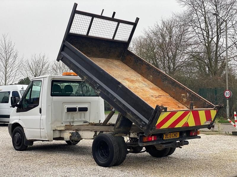 Used Ford Transit 100 HP (73 kW) 2013 White Cabriolet