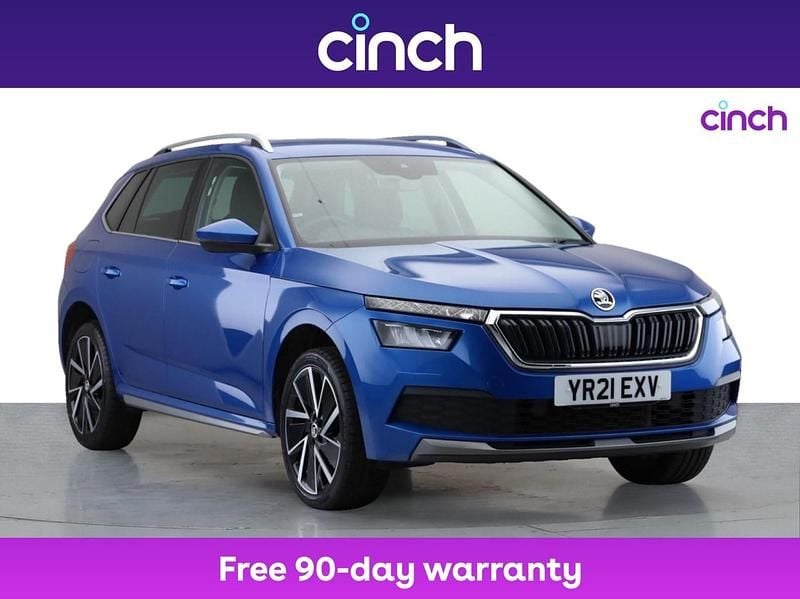 Blue Used 2021 Skoda Kamiq SE L SUV | £15,199 (Fair price) - Image 1/3