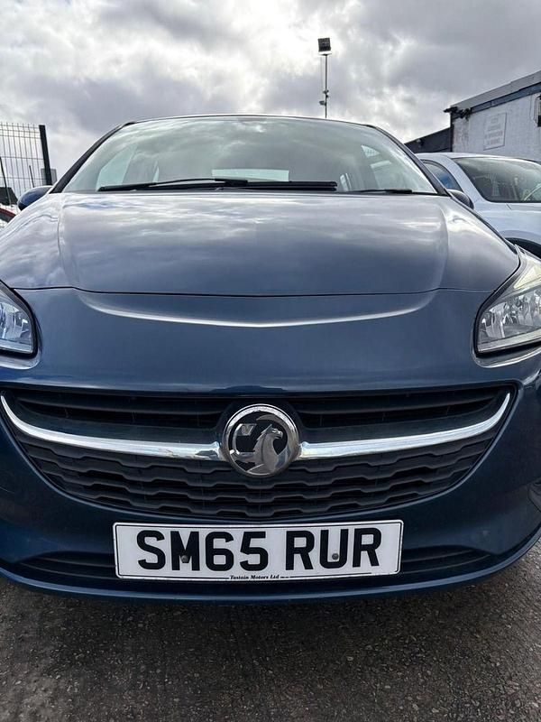 Usado Vauxhall Corsa 90 HP (66 kW) 2015 Azul Citadino