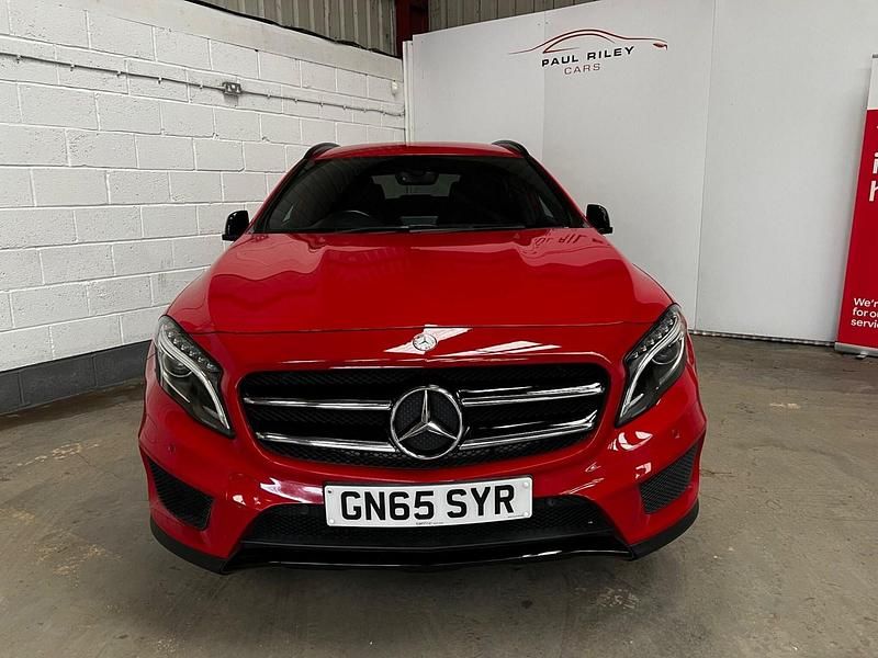 Used Mercedes GLA220 AMG line 170 HP (125 kW) 2015 Red SUV