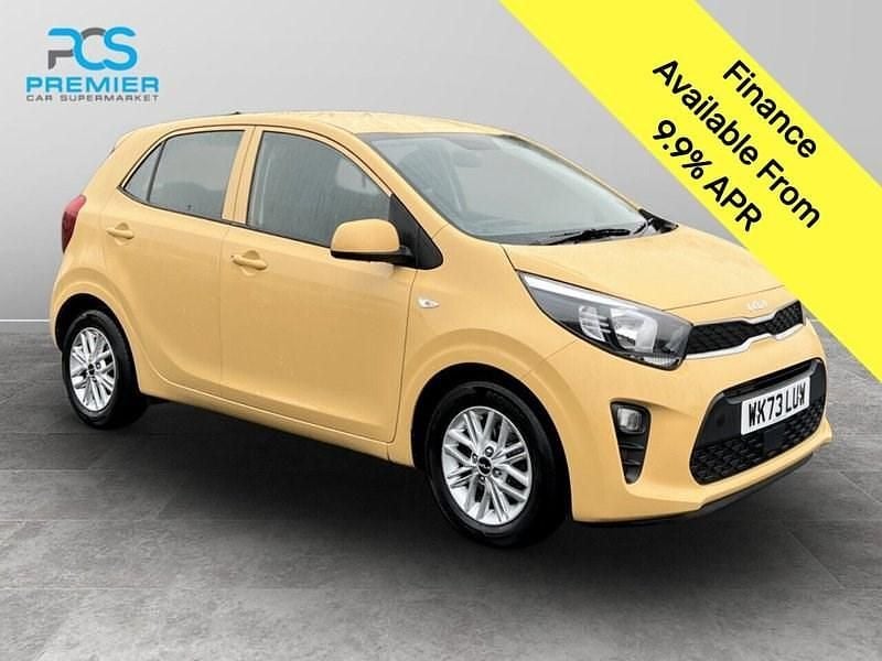 Yellow Used 2023 Kia Picanto Hatchback | £8,995 (Super price) - Image 1/3