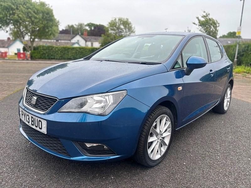 Mid blue metallic Used 2013 Seat Ibiza Hatchback | £6,495 (A bit pricey) - Image 1/4