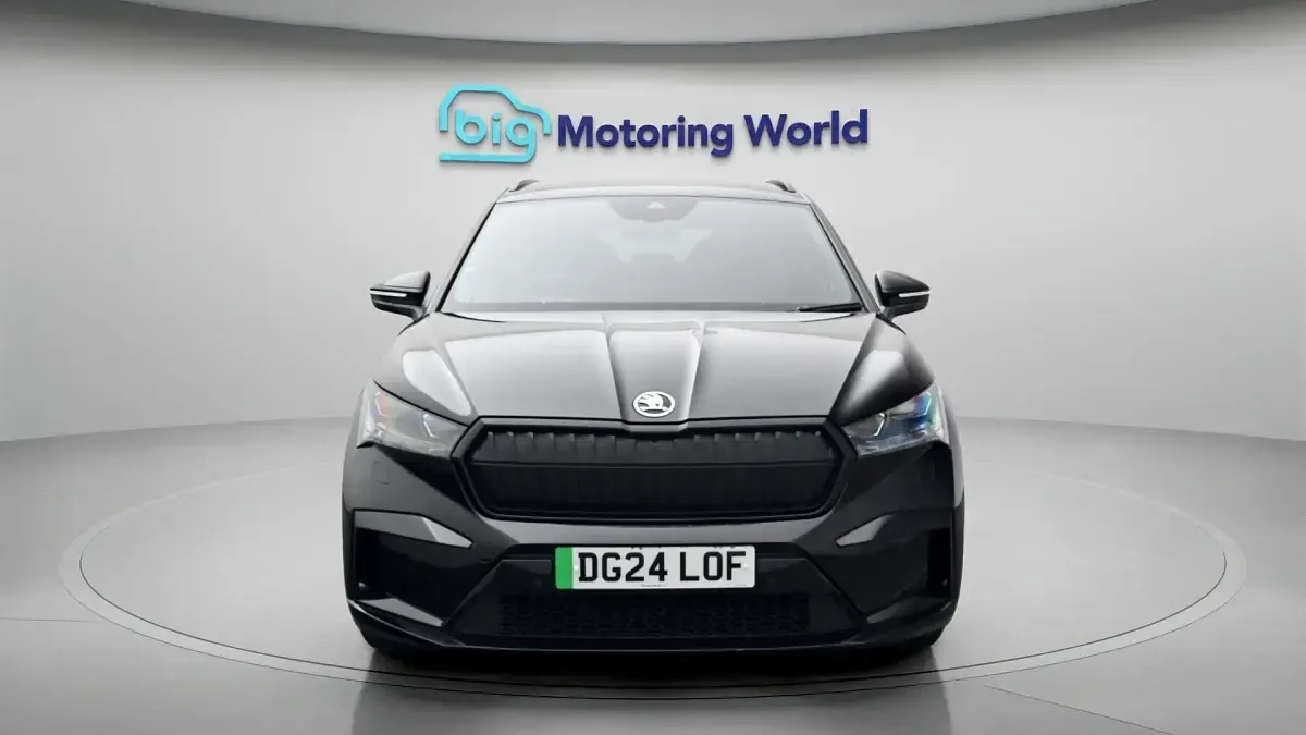 Used Skoda Enyaq iV SportlinePlus 210 kW (286 HP) 2024 Black SUV