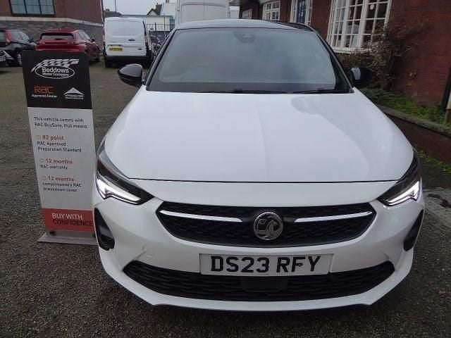 Used Vauxhall Corsa 75 HP (55 kW) 2023 White Hatchback