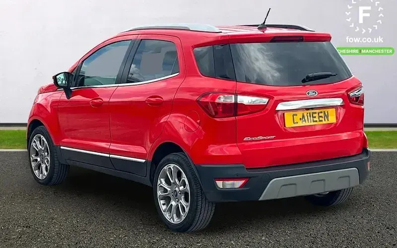 Used Ford Ecosport Titanium 101 HP (74 kW) 2018 Red SUV