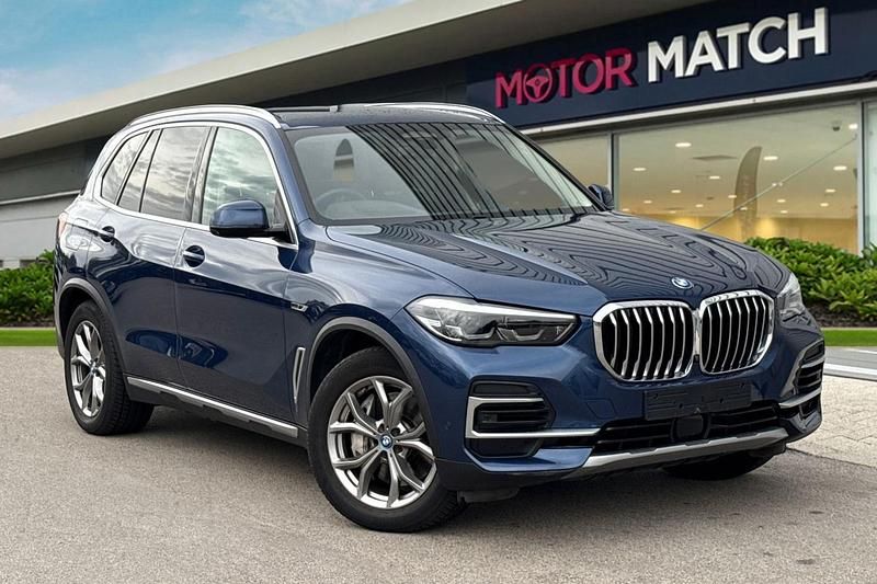 Blue Used 2022 BMW X5 xLine SUV | £39,990 (Good price) - Image 1/4