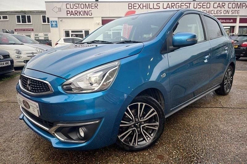 Blue Used 2018 Mitsubishi Mirage Hatchback | £6,999 (A bit pricey) - Image 1/3