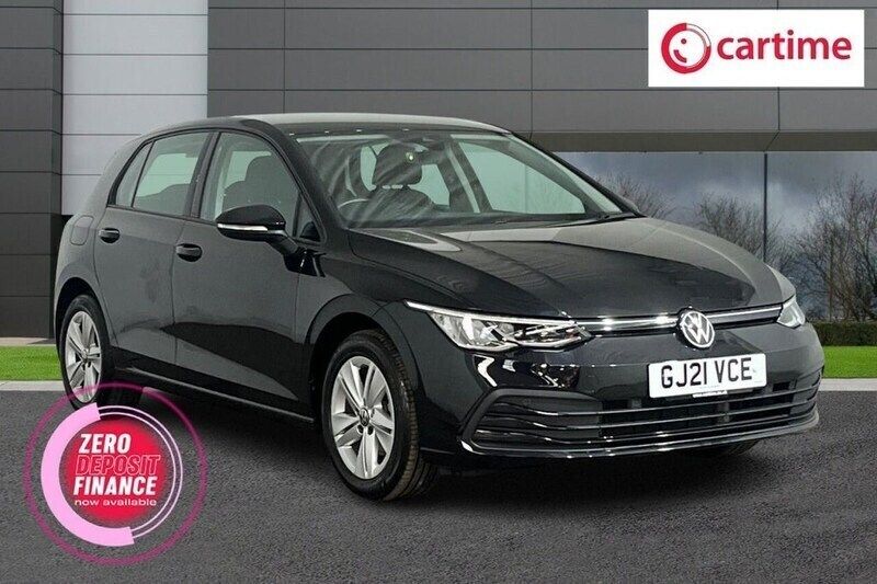 Black Used 2021 VW Golf VIII S Hatchback | £17,750 (Super price) - Image 1/3