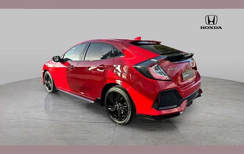 Used Honda Civic Sport 182 HP (133 kW) 2020 Red Hatchback