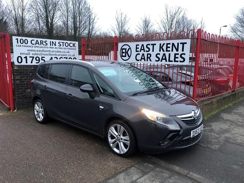 Used Vauxhall Zafira SRi 170 HP (125 kW) 2013 Grey MPV
