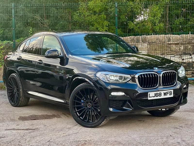 Black Used 2018 BMW X4 M Sport SUV | £19,350 (A bit pricey) - Image 1/4