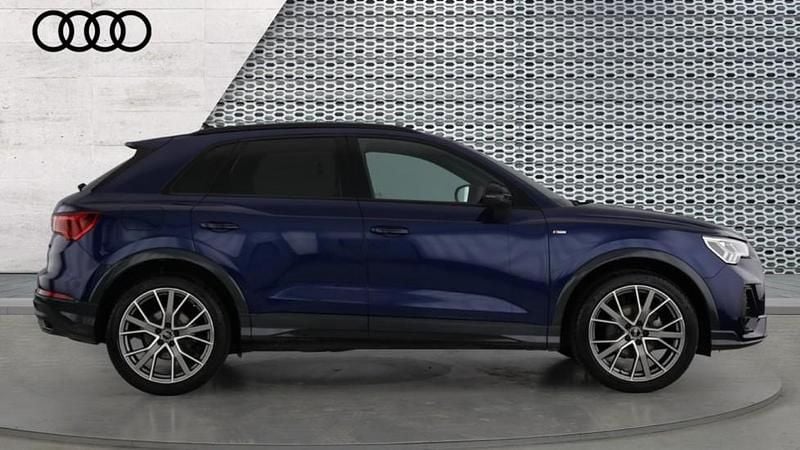 Used Audi Q3 Black Edition 150 HP (110 kW) 2025 Blue SUV