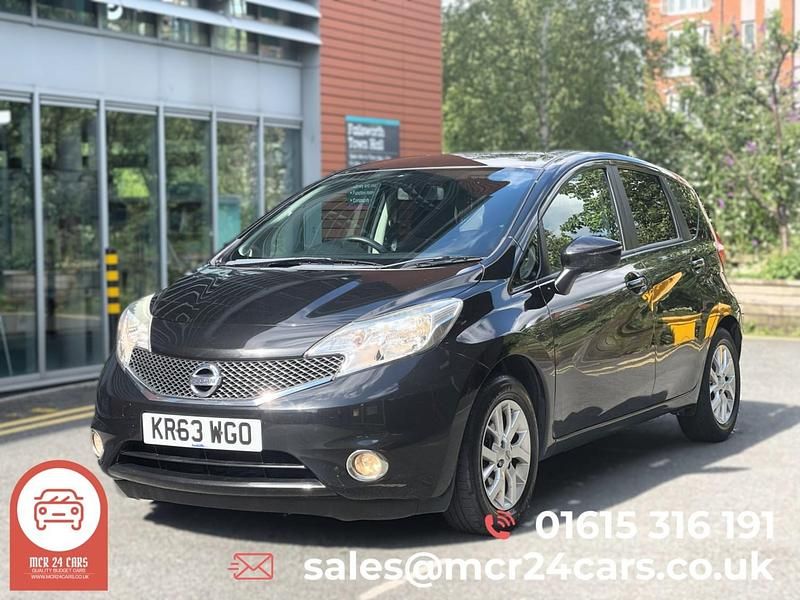 Used Nissan Note Acenta Premium 80 HP (58 kW) 2014 Black Hatchback