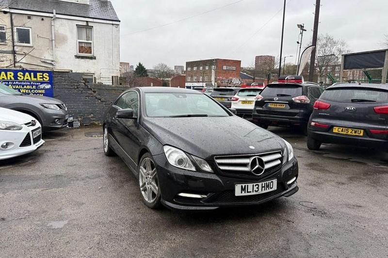 Used Mercedes E250 2013 Black Coupe