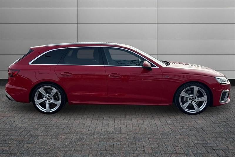 Used Audi A4 S-Line 204 HP (150 kW) 2024 Red Estate